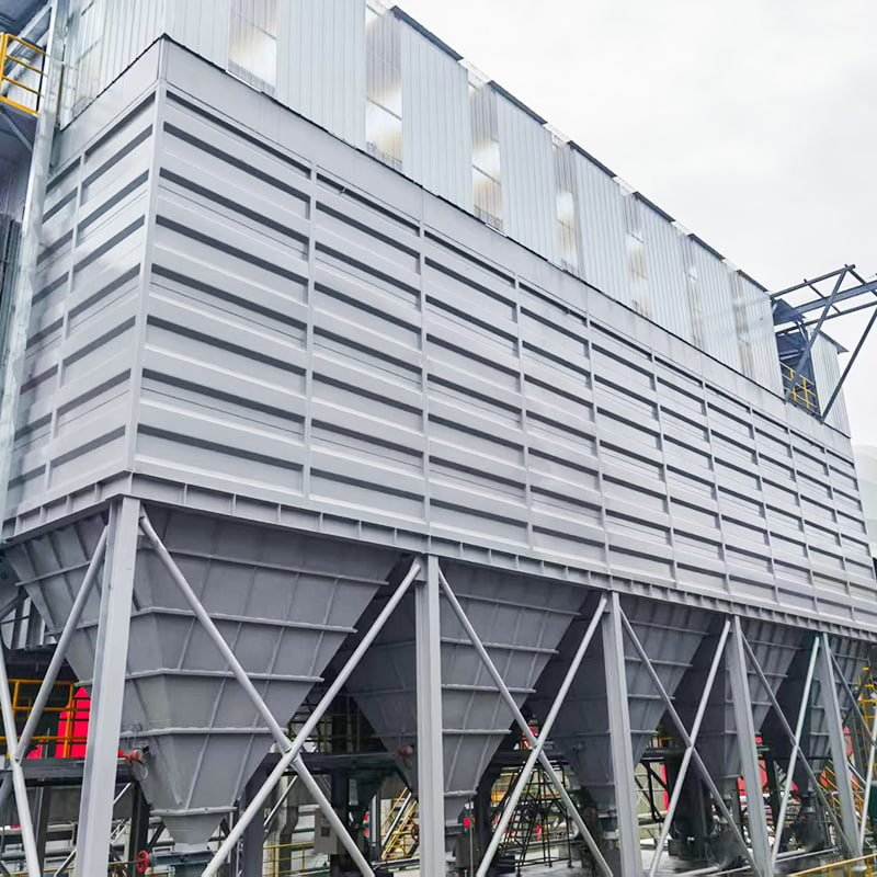 Niskociśnieniowy, pulsacyjny wkład filtra strumieniowego odpylający